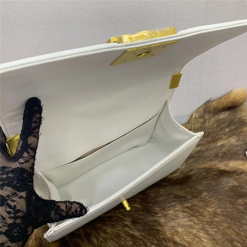 Authentic Crocodile Skin Women White Flap Purse Genuine Alligator Leather Lady Small Handbag Female Single Shoulder Bag