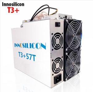 Wholesale 3300W Innosilicon T3+ 57T Hashrate BTC Asic Mining Machine 12.3kgs from china suppliers