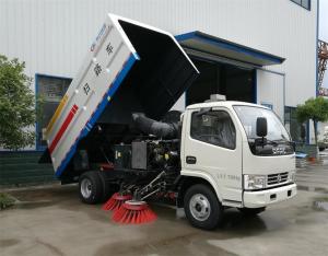 Wholesale Narrow Street Sweeping Broom Sweeper Truck With 3.5M3 Vacuum Dust Tank from china suppliers