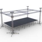 Event Aluminum Triangle Truss Lightweight 200x200mm 250x250mm