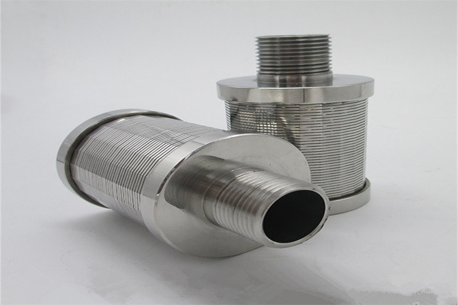 Hastelloy 0.25mm Continuous Slot Sand Filter Nozzle FOTI Water Filtering Screen