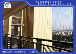 Wholesale Highly Durable Invisible Ss Grill For Balcony Modern &amp; Beautiful Designs from china suppliers