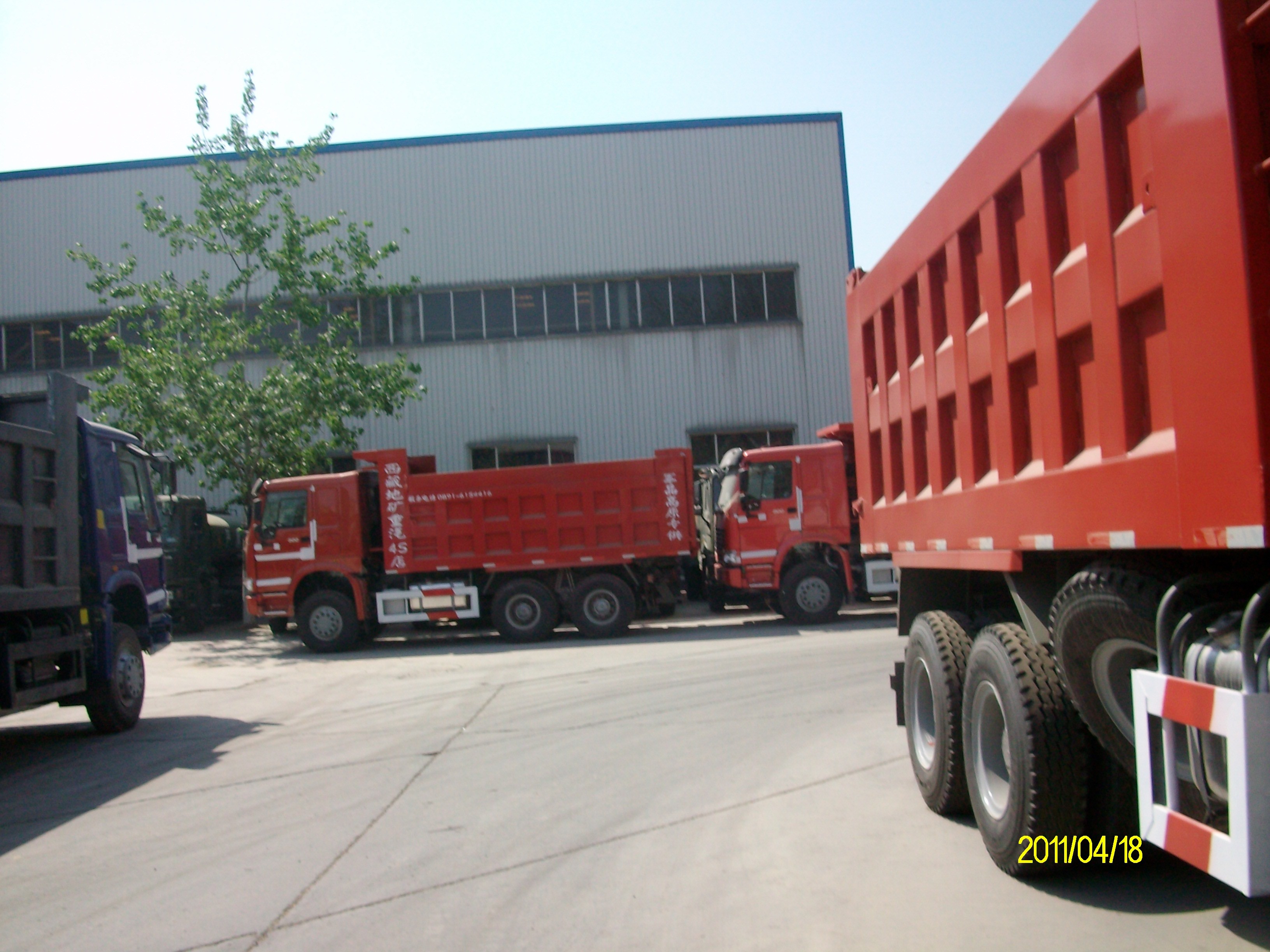 Sinotruk HOWO 6x4 strong mine dump truck in Africa and South America markets