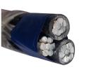 Low Voltage Aluminum Aerial Bundled Cable AAC Triplex ICEA Standard