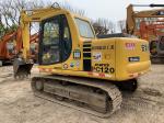 PC120-6 12T Used KOMATSU Excavator 85HP With 4 Cylinders