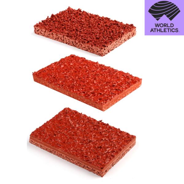 Professional Grade Wet Pour Rubber Granules Rubber Track System for Sports