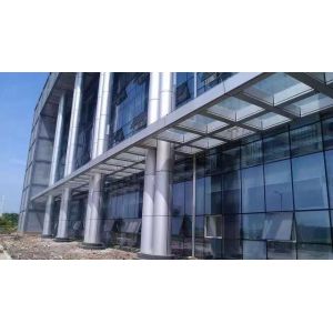 China Modern Architecture Aluminum Curtain Wall System Thermal Insulation on sale