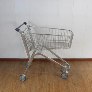 Wholesale Classical Style 90L Round Corner Promotional European Chair Grocery Shopping Trolley from china suppliers