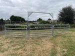 2.9mx1.25m Heavy Duty Steel Economy Pastoral Portable Sheep Yard Panels Goat