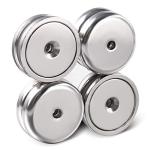 Neodymium Magnet N52 Round Base with Countersunk Hole ±0.05MM Tolerance Strong