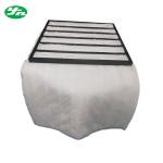 Plastic Frame Pocket Air Filter Synthetic Media , 6 Units Pocket Number