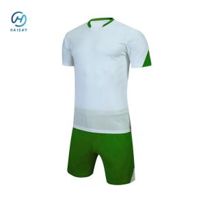 Wholesale Vibrant Green Football Jersey Lightweight Ideal for Match Play Training Moisture-Wicking Adult Size M from china suppliers