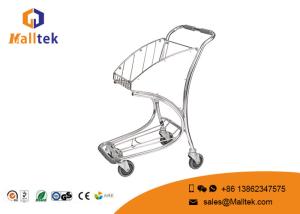 Wholesale Silver Airport Luggage Trolley Airport Baggage Trolley High Strength Aluminum Alloy from china suppliers