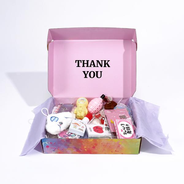 Embossing Printing Handling Eco-Friendly Custom Logo Mailer Box for Durable Packaging