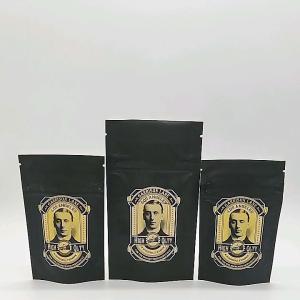 Wholesale Snacks 0.25oz AL Soft Touch Mylar Bag Stand Up Resealable Bags from china suppliers