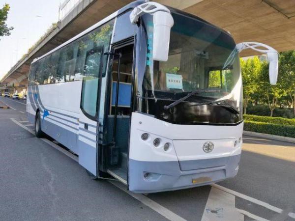 Faw Bus & Coach AC6107 Used Coach Bus 46 Seats CA6 Engine 162kw Low Kilometer