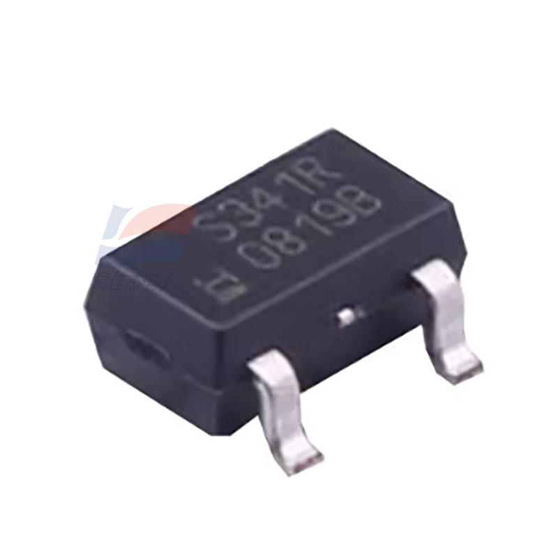 YJJ SS341RT Single-Pole Digital Hall Effect Sensor SOT23 3-Pin Is Used In Brushless Motors