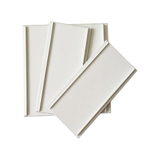 White Color Aluminum Trim Profiles 80mm Width PE Coated Easy Operation Aluminum