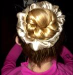Women Cute Hair Scrunchies For Sleeping , 6cm Hair Rope Tie