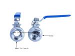 2 PC 1/2 Inch Industrial Ball Valve NPT Male To Female WOG1000