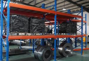 Wholesale Rugged Yellow Industrial Grade Steel Storage Racks For Maximum 2000kg/pallet Weight Capacity from china suppliers