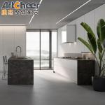 Kitchen Furniture Cabinet Set with Island Table and Hinge Accessories in Modern