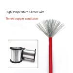 Round Wire Electric Silicone Heat Resistant Cable 300/500V Sif/Siff 1X2.5 1X16