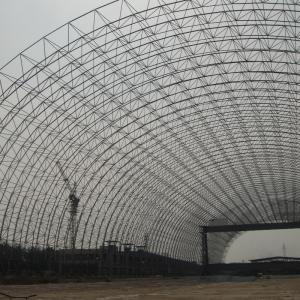 China Prefabricated Q235 Q345 Q355 Steel Frame Building For Great Long Span on sale