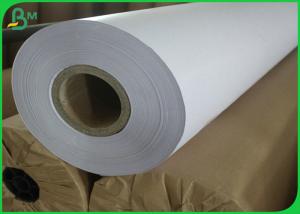 Wholesale 50'' x 50m 2'' core 20lb CAD Inkjet Bond Paper Rolls Uncoated from china suppliers