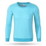 OEM Plain Dyed Cotton Pullover Hoodie 30C Color Long Sleeve Atmospheric