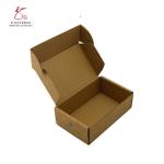 Natural Brown Recyclable Corrugated Mailer Boxes CMYK Printed