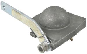 Wholesale Cast Steel Investment And Precision Casting Gooseneck Coupler Head Trailer Spare Part from china suppliers