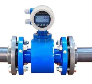 Wholesale Reliable Industrial Electromagnetic Water Flow Meter Input Voltage 110v/220v from china suppliers