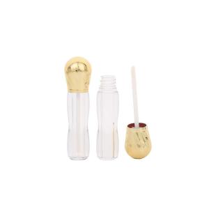 Wholesale Metal big head with brush plastic 4.5ml lip glaze tube high-end from china suppliers