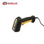 IP65 Standard Durable Black Case Rugged Laser Warehouse Barcode Reader
