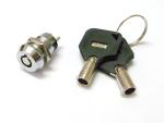 4 Pins Small Switch Locks tubular key switch locks