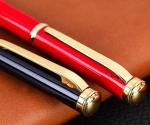 Popular Pen Set Business Office Pen with Customized Logo Black Matching Ink Bag