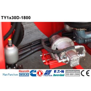 Max 15kN Hydraulic Puller Tensioner Overhead Line Stringing Equipment