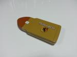 Yellow Geometry Pencil Tin Box Tinplate Containers For Stationery Packaging