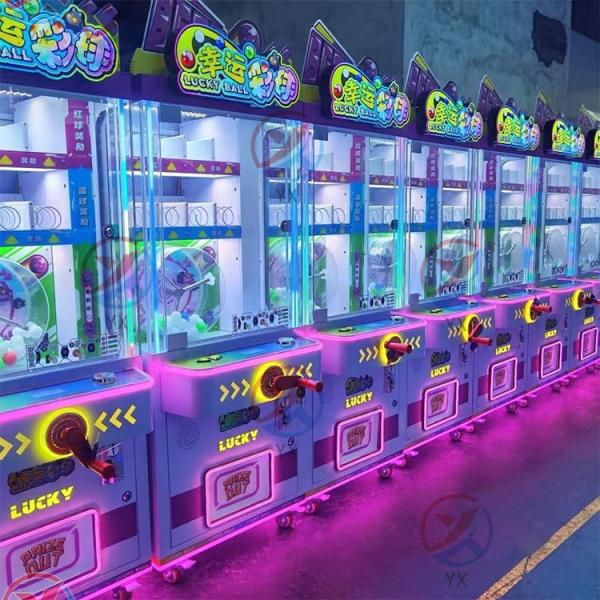 Lucky Ball Prize Children's Arcade Skill Game Coin-operated Vending Machine