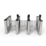 Modern Biometric Glass Turnstile Gate With Face Recognition