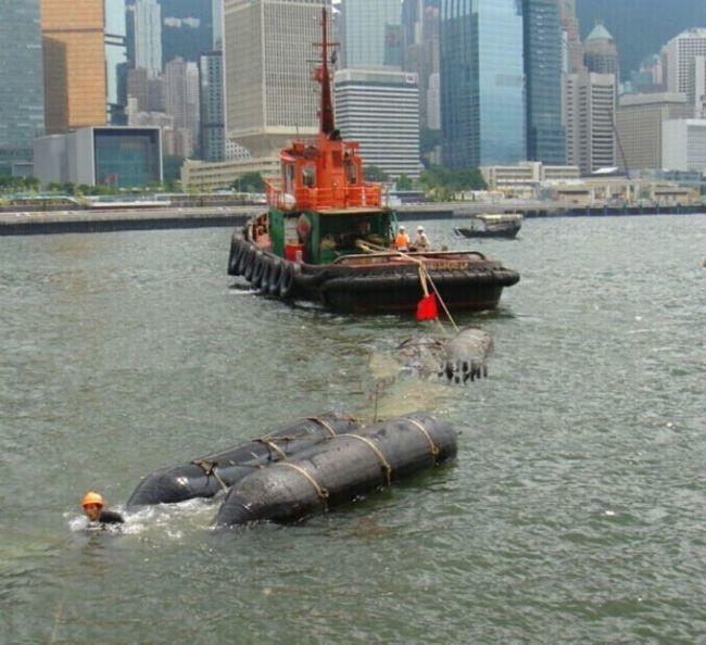 Grounding Vessel Salvage Air Bags Marine Rubber Boat Underwater Lifting