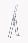 Compact Design Aluminum Extension Ladder 3x11 Easily Carried And Store
