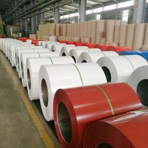 Wholesale PPGI Building Materials Color Coated Steel Coil RAL3003 Z60 20/7 Cold Rolled from china suppliers