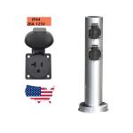 Stainless Steel Outdoor Garden In-ground Lawn Electrical Power Sockets Outlet