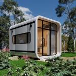 Movable Storage Container Capsule House For Cultural Tourism Real Estate