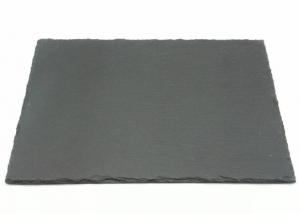 Wholesale Rough Edges Slate Cheese Cutting Board Rectangular Shape 30cm x 20cm With Pads from china suppliers