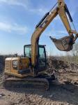 CAT 305.5E Second Hand Small Hydraulic Crawler Excavator 0.22m3 Bucket 5 Ton