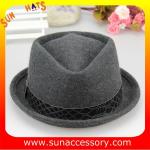 T5481225 Sun Accessory customized winner fashion 100% wool felt hats, women hats