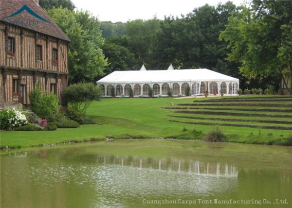 Large Rainproof And Fireproof Tent Fabric Outdoor Event Tents For Over 200